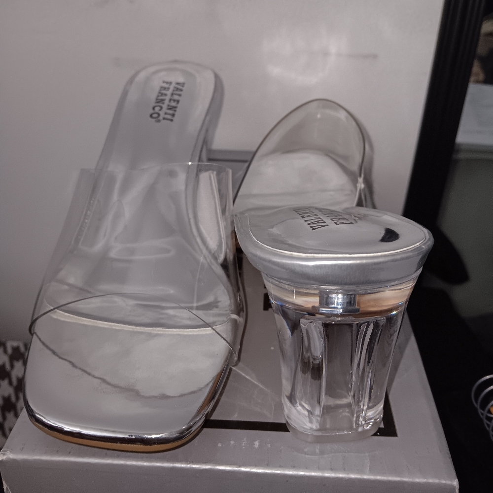 New Valenti Franco Women's Clear Heels